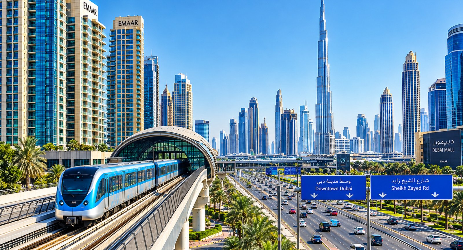 Dubai Metro and Sheikh Zayed Road reshaping property demand in Dubai